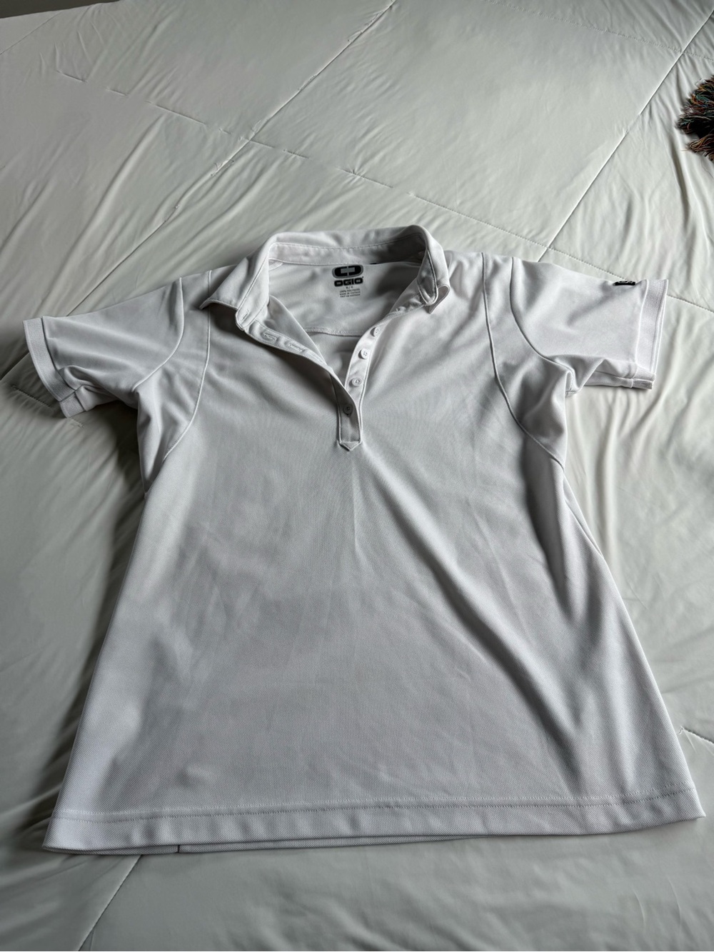 OGIO White Women's Performance Polo